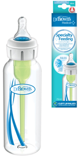 8 oz/250 mL Specialty Feeding System Bottle and Packaging